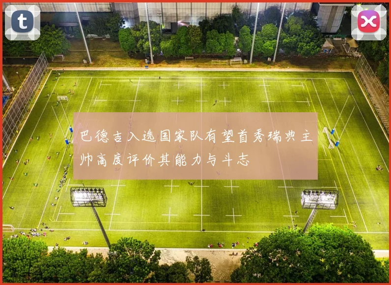 巴德吉入选国家队有望首秀瑞典主帅高度评价其能力与斗志